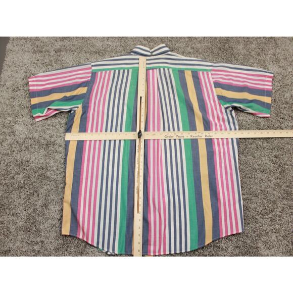Gant Shirt Men Extra Large Multicolor Foxhunt Stripe Dress Casual Colorful - Picture 4 of 6